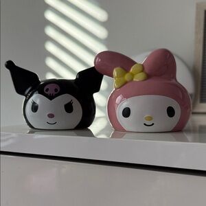 Sanrio Kuromi & My Melody Ceramic Salt and Pepper Shakers